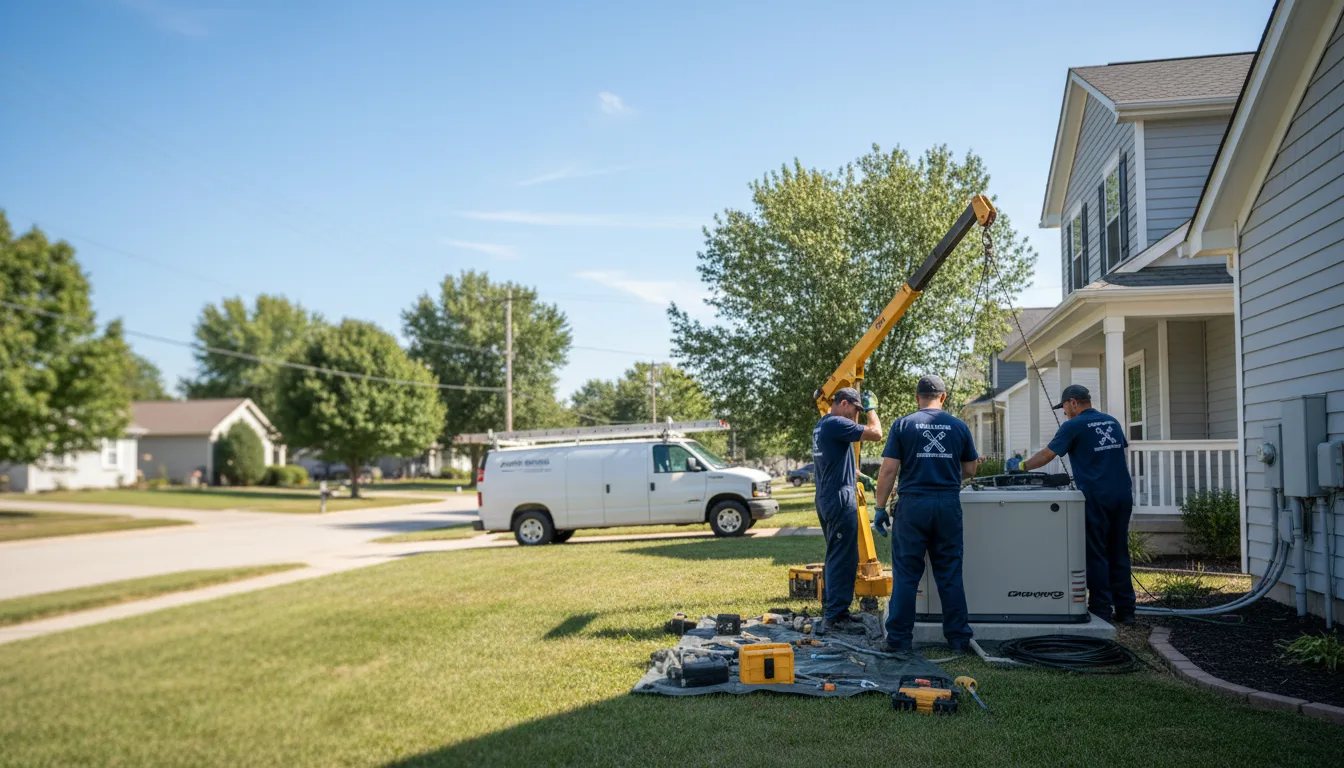 Generator Installation in Saxonburg, PA near me